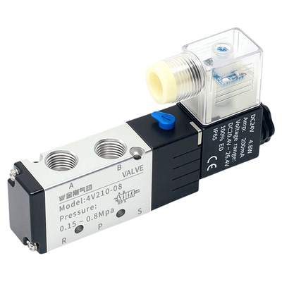4V210-08二位五通电磁阀免费开票