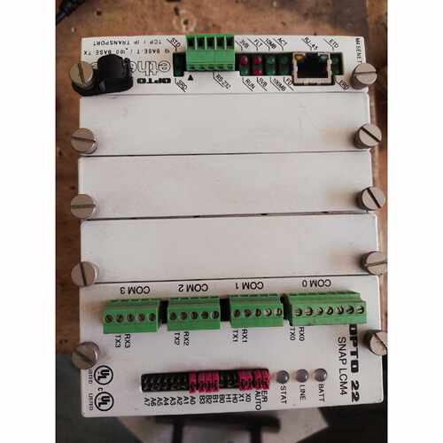 OPTO22 SNAP-LCM4控制器，带M4SENET-1