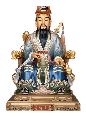 纯铜孚佑帝君吕洞宾铜像神像