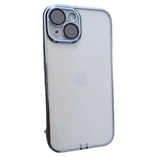 新款17e适用苹果15手机壳13promax自带防尘塞一体iphone14pro带充电口扬声器防尘plus远峰蓝防摔透明16高透ip