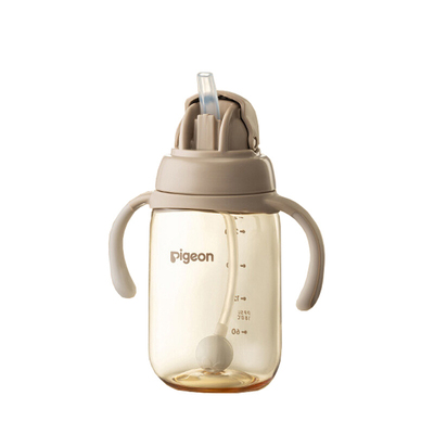 贝亲风格系列重力球吸管杯330ml