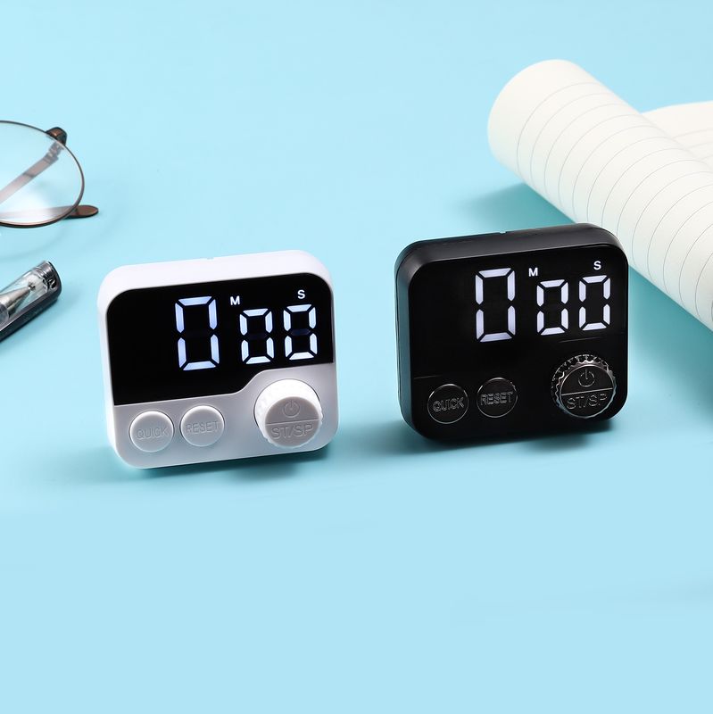 多功能旋转计时器按钮磁吸烘厨房提醒器定时器站立倒计时学生电子
