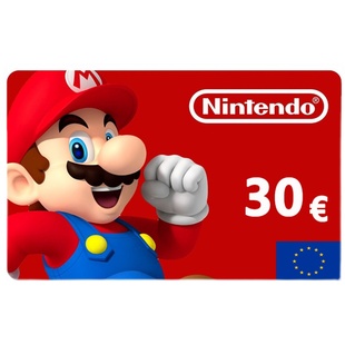 欧元区欧服任天堂充值点卡 EUR30 Switch eShop Digital Code 3DS