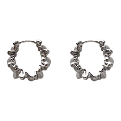 doudoustore褶皱耳环