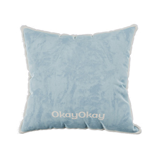 okay丝绒礼物韩系客厅抱枕套沙发抱枕靠垫办公室腰枕套床头靠背垫