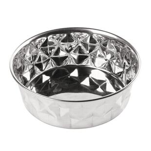 HUNTER德国进口 304不锈钢 钻石狗碗 娜美轻奢猫狗用宠物狗碗食盆