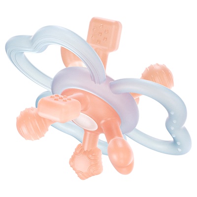 曼哈顿手抓球牙胶婴儿玩具