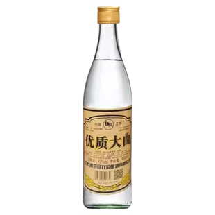 优质大曲42度450ml*12瓶装整箱白酒浓香型纯粮食光瓶酒双沟酿酒厂