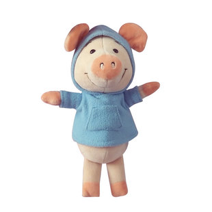 ins玩偶可爱女生情侣一对挂包娃娃小猪威比公仔挂件毛绒玩具礼物