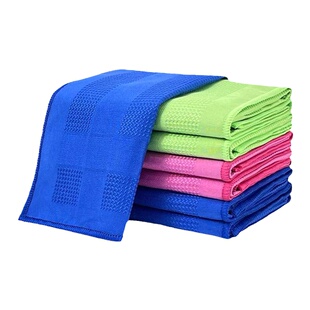 无痕清洁布擦专用玻璃不掉毛镜面器皿卫浴金属吸水不留痕家务抹布