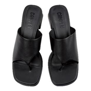 Camper看步女鞋Kora Sandal新款人字拖鞋高跟鞋 夹脚凉拖厚底凉鞋