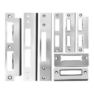 卧室门锁卡扣挡片锁片扣片锁具配件大全锁体门框片固定木门导向片