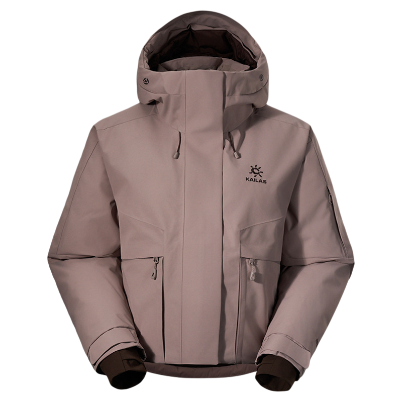 KAILAS凯乐石女款650蓬鹅绒硬壳羽绒服FLT防风冬季户外徒步外套