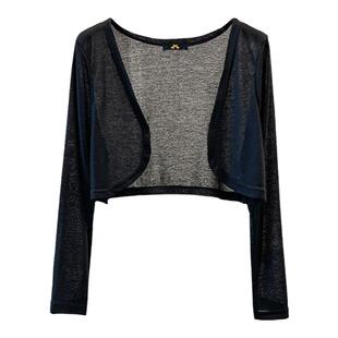 大码天丝短款坎肩上衣吊带连衣裙外搭开衫200斤胖mm长袖薄防晒衫