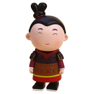 西西安安摆件唐仕女兵马俑西安文创纪念品陕西历史博物馆洛阳特产