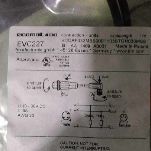 议价EVC227数据线要的联系议价可维修
