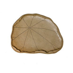 善琏湖笔 砚底荷声 砚台书法专用端砚可研墨原石天然广东肇庆墨砚宋坑绿端文房四宝礼物送礼墨盘墨台墨池高档