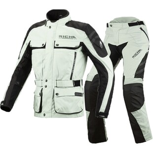 RICHA摩托车骑行服冬季保暖机车服防水防摔拉力服套装摩旅装备男