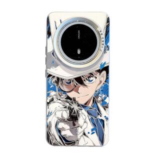 适用华为mate80promax怪盗基德手机壳70动漫60新款50荣耀X40名侦探柯南magic7镭射6男生5爆款4保护套