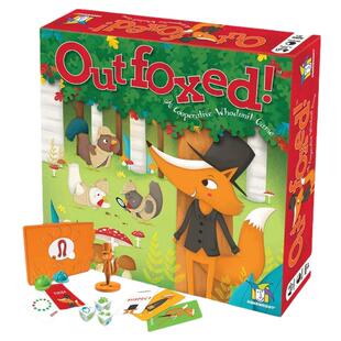 Gamewright狐作非为outfoxed绿野狐踪儿童侦探推理游戏亲子桌游