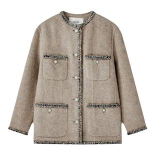 【小香风】Laurel劳芮绵羊毛外套LWD343D01200(版型大建议拍小)