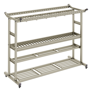 室外大型别墅移动落地晾衣架阳台凉被子晾衣杆户外家用庭院晒衣架