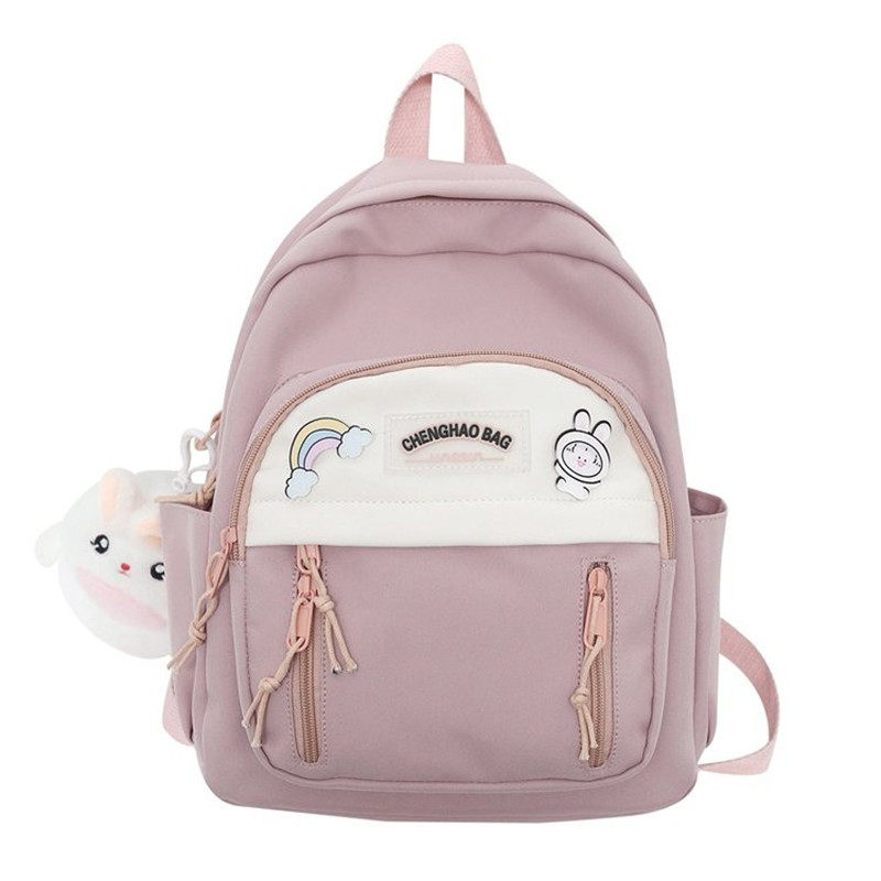 女童背包出游研学双肩包女孩学生春游幼儿园儿童书包轻便旅游小包