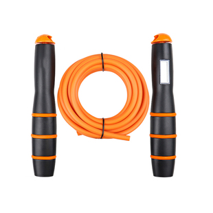 江西中考专用跳绳小学生安徽广西考试计时计数训练手柄标准橙色