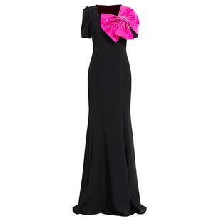 创意狐礼服高端轻奢小众中长款小礼裙晚宴会气质名媛聚会连衣裙女