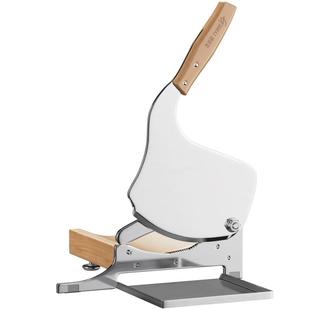 捷安玺中药材切片机家用商用铡刀花旗参西洋参灵芝闸刀鱼胶专用刀