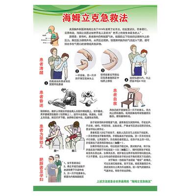 海姆立克急救法心肺复苏急救流程