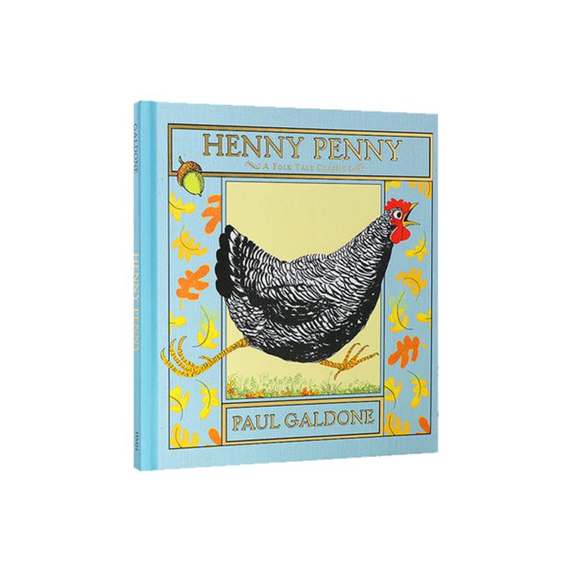 现货 Henny Penny 母鸡潘妮 英文原版绘本  folk tale classics 精装 民间传说经典 睡前故事 儿童英语启蒙 廖彩杏书单 英语书籍