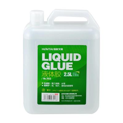 鸿泰液体胶2.5L大桶透明胶水