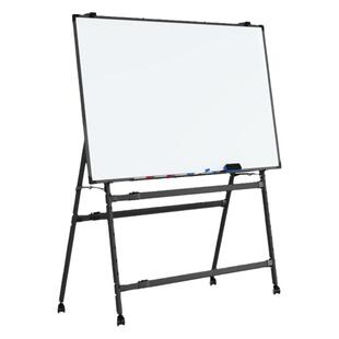 普象A型白板写字板支架式移动白板磁性可折叠升降斜放办公室会议家用儿童画板立式讲课教学培训大黑板看板