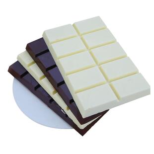 古缇思烘焙巧克力1kg黑白砖块超大块大板散装大板块原料代可可脂