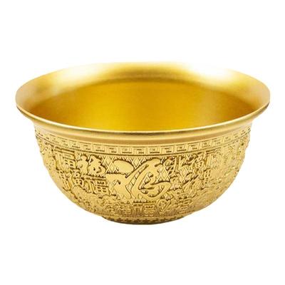 黄铜高档家居供水碗摆件