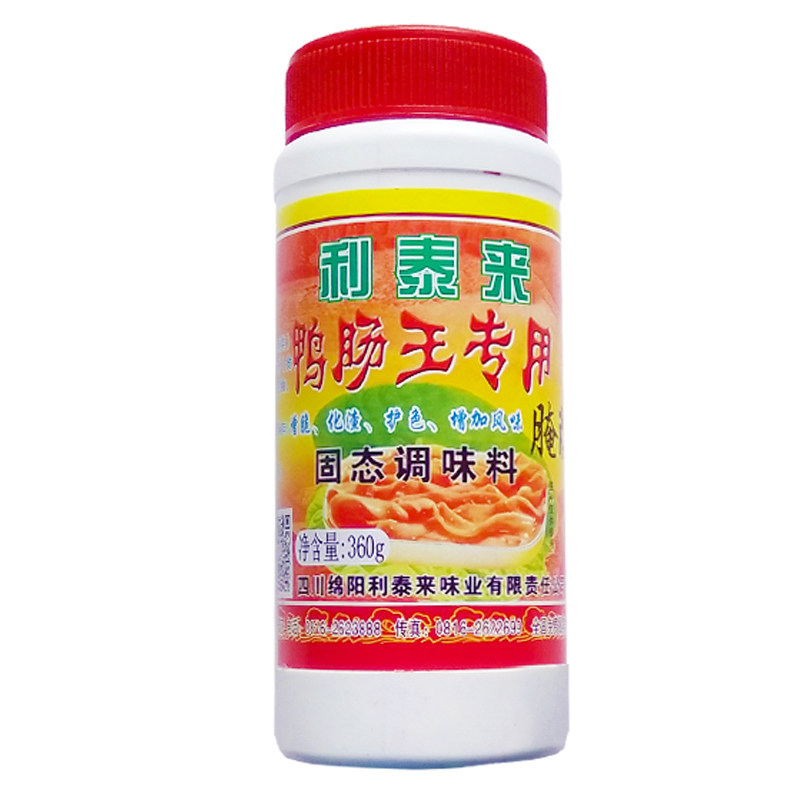 利泰来鸭肠王专用腌粉360g鸭肠粉鸭肠腌料增脆护色化渣增味调味料