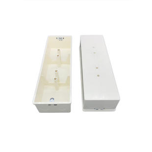 公元开关插座暗装线盒双86型面板底盒 双联线盒胶暗箱 绝缘三联盒