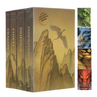 【自营】龙骑士系列四部曲英文原版 Inheritance Cycle BoxSet 伊拉龙 遗产四部曲 盒装 Eragon/Eldest/Brisingr/Inheritance