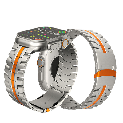 2.0升级版iWatch钛金属实心表带