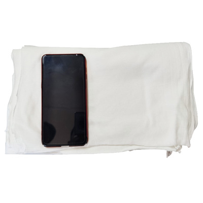 白色碎布擦机布全棉工业抹布吸油