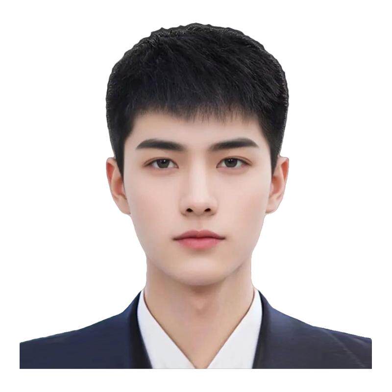 假发男士全头套式碎盖短发男款韩版男生微分无痕隐形假发套头仿真