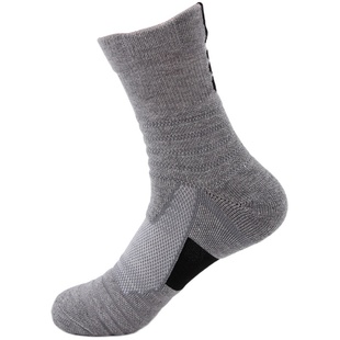 篮球袜子男女球袜运动袜中筒篮球袜高帮防滑臭吸汗跑步袜专业加厚