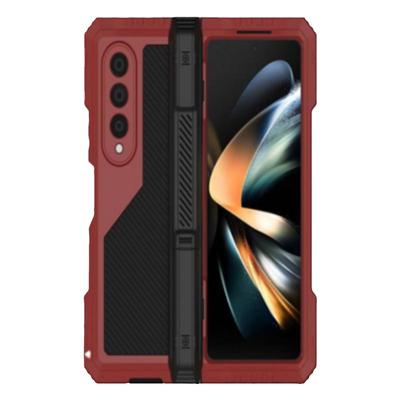 三星折叠屏幕金属硅胶新款手机壳