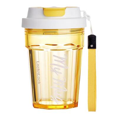 乐扣塑料水杯女生高颜值塑料杯