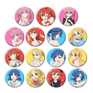 二次元周边孤独摇滚吧唧后藤一里大徽章波奇酱小孤独谷子挂件胸针