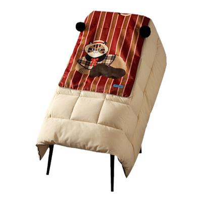 A类高级感猫咪抱枕被子二合一