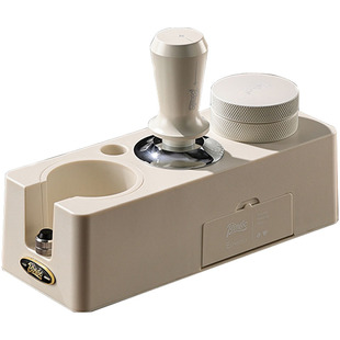 Bincoo咖啡机配件手柄支架压粉锤布粉器底座三件套意式配套器具