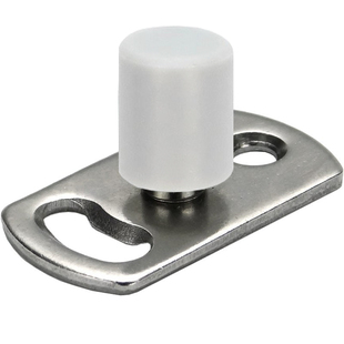 域堡 移门静音内置轴承平移门专用吊轮止摆器不锈钢定位器