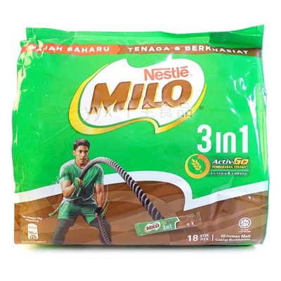马来西亚雀巢美禄milo巧克力麦芽